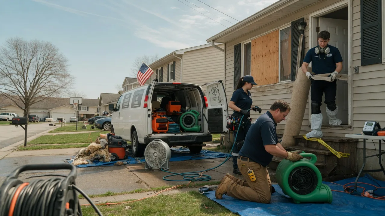Water Damage Restoration in West Terre Haute, IN near me